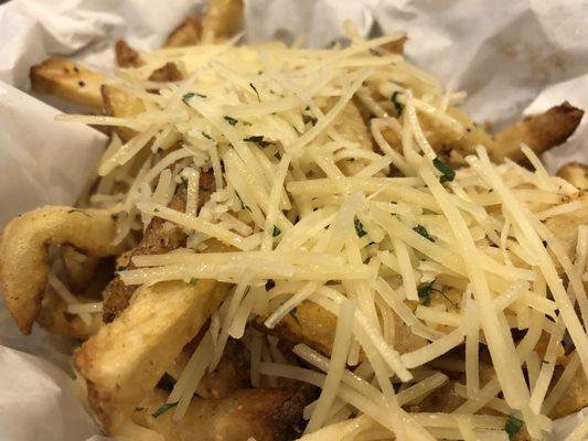 Garlic Parmesan fries