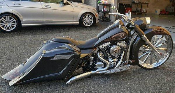 Custom road king