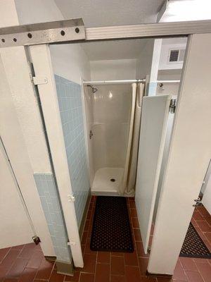 Shower in shower house