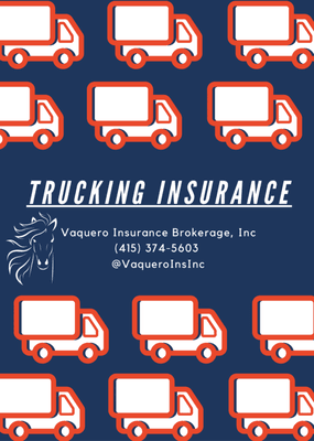 Trucking Insurance - Coverages for New Ventures And Fleets available