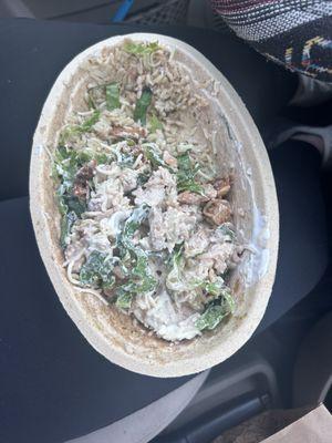 Don't use the chipotlane they like to skip out on half the food in the bowl