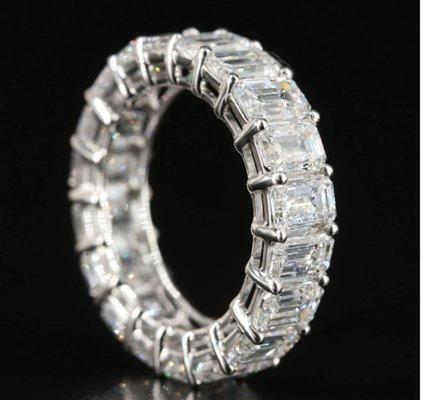 Lab Grown Diamond Eternity Band Ring