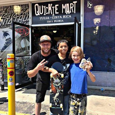 #quickiegivesback QUICKIE-MART is know for it's generosity in helping others.  #worldfamous