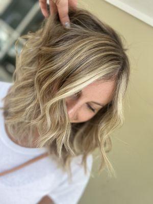 Blonde balayage