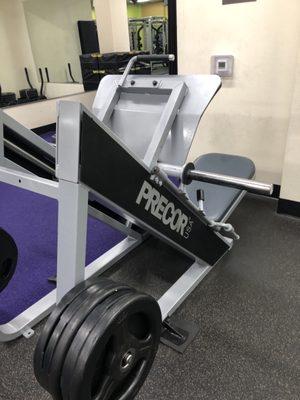 45-degree leg press