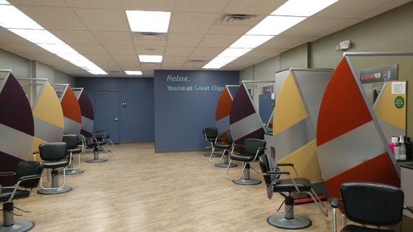 Great Clips salon on South Kings Drive in Charlotte