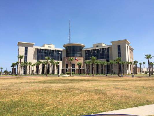 Galveston County Justice Center. County Courts and jury assembly.