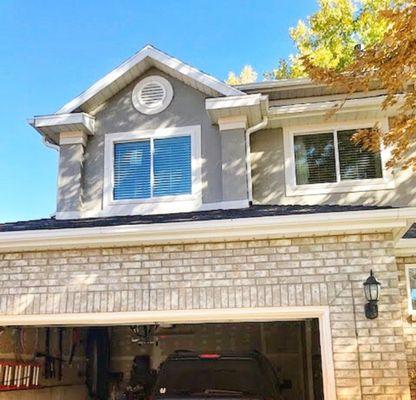 Stucco and Windows