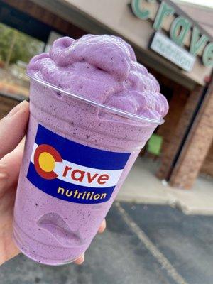 Try one of our blueberry shakes