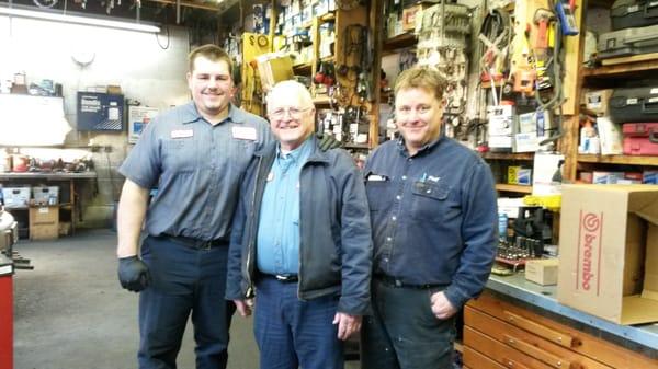 This is a real family busines!! 3 generations in one shop!