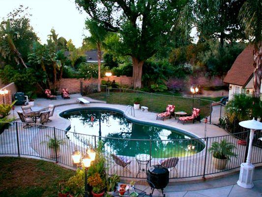 Steps in the Right Direction Women's AURA House has a'pebble tech' pool and outdoor terraces.