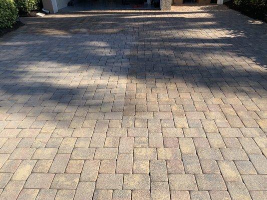 Driveway sealing with professional xylene based product