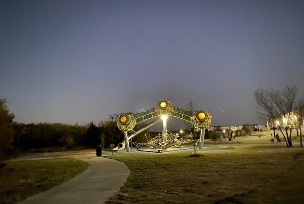 The playground near the dog park