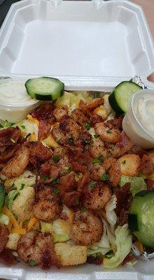 Loaded Shrimp Salad