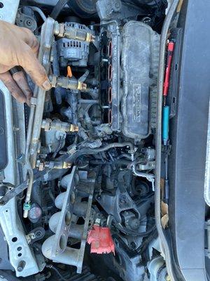 Honda Fit fuel system repair  Friendswood, Texas