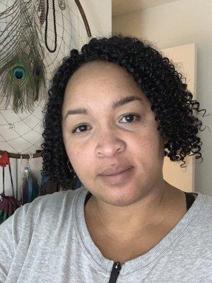 Human hair - water curl crochet braids