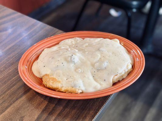 Biscuits and gravy