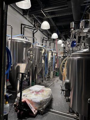 Brewing area