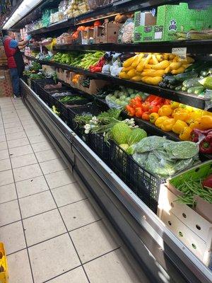 Great selection of produce and groceries.