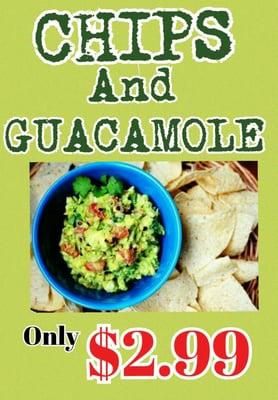 Who doesn't love chips and guacamole!