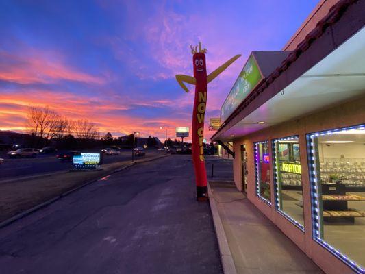 Grand Opening with a sunset at our Colorado Springs Kratom & CBD Store! 5310 Montebello Lane