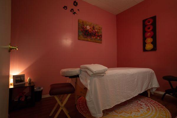 One of our massage rooms