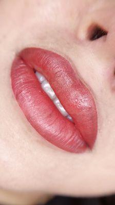 Introducing lip blushing! Semipermanent makeup for the lips. Lasts 1-1.5 years.