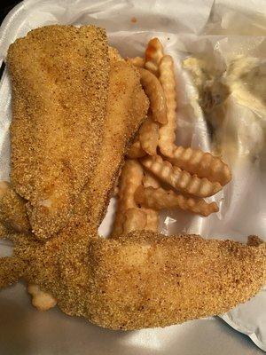 It's supposed to be catfish!