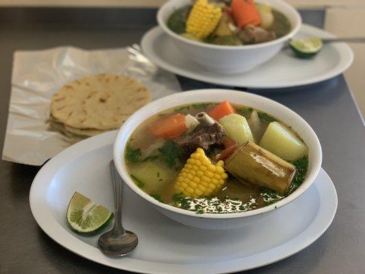 Beef rib Soup