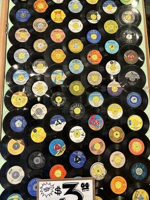 Wall of 45's