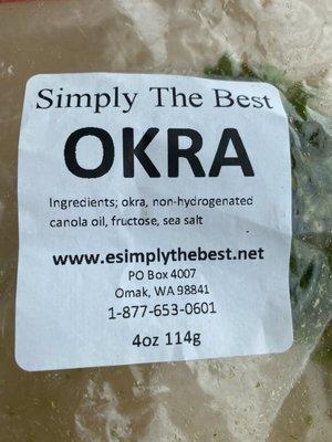 Dried Okra