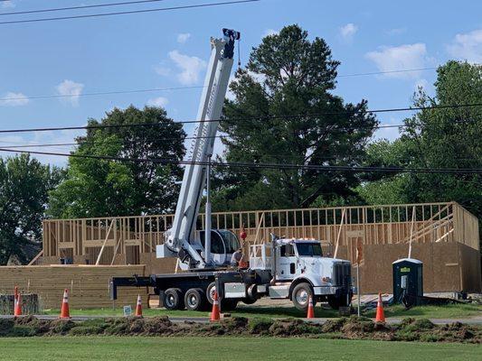 Wood's Machine Boom Tuck Service is on call to handle your heavy lifting.