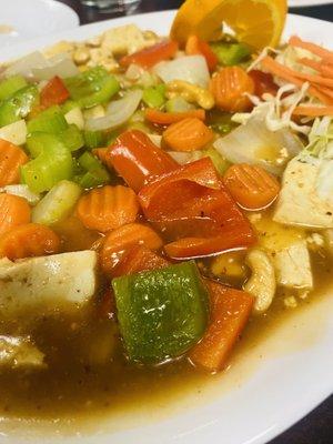 Cashew nut tofu