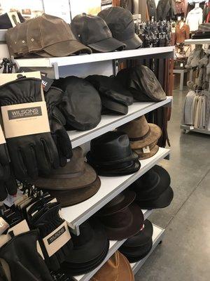 They've got some great accessories, especially hats, gloves, wallets, etc.