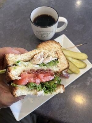 The neat turkey club on planet earth.