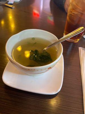 Miso soup... for the cold weather