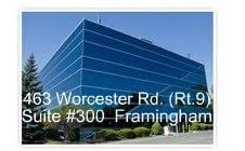 Conveniently located on route 9 in Framingham.  Evening & Saturday appts. available.