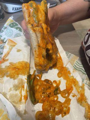 DONT GO HERE: This was a veggie sub.