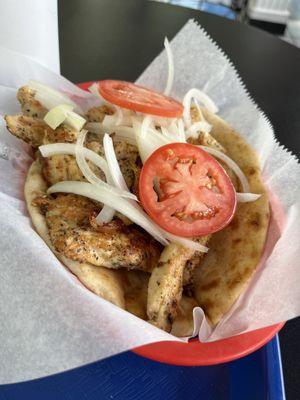 Chicken shawarma