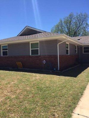 New Siding and New Windows Installed