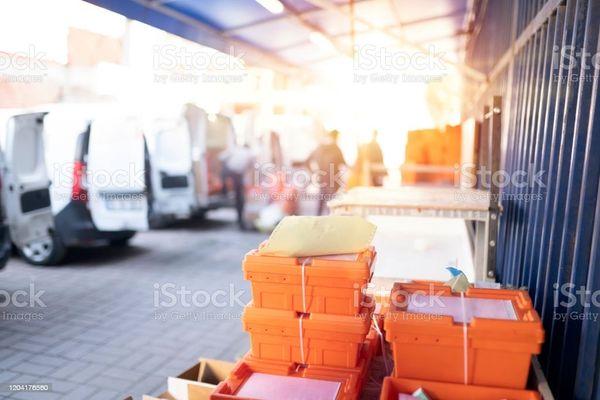 Picking up a pharmacy load to be delivered