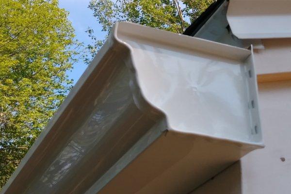 Seamless Gutter, 5 Inch K-Style, Gutter Service Of Maine llc, Image by Chad Johnson