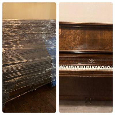 Piano moving from Monument to Colorado Springs.