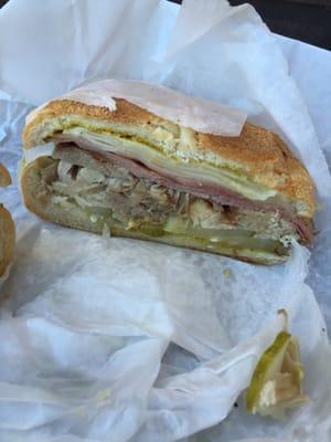 Cubano for breakfast! No judging...