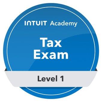 Intuit tax exam level 1