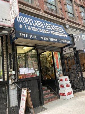 Homeland Locksmith on East 14th Street