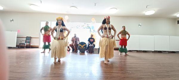 luau entertainment for our residents