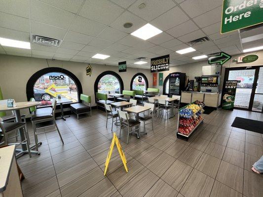 Restaurant interior