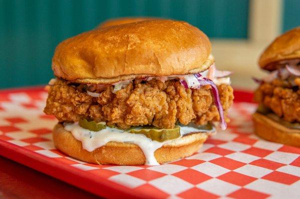 New "Crispy Chicken" Fried Chicken Sandwich