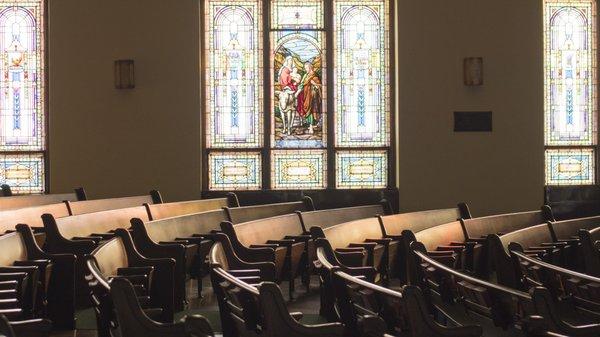 Interior Sanctuary of First Evangelical Center (FEC) Building